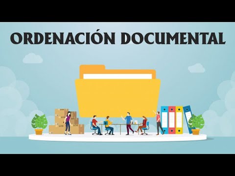 Clasificación; ordenación; archivos 