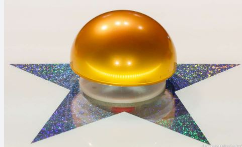 buzzer botón dorado