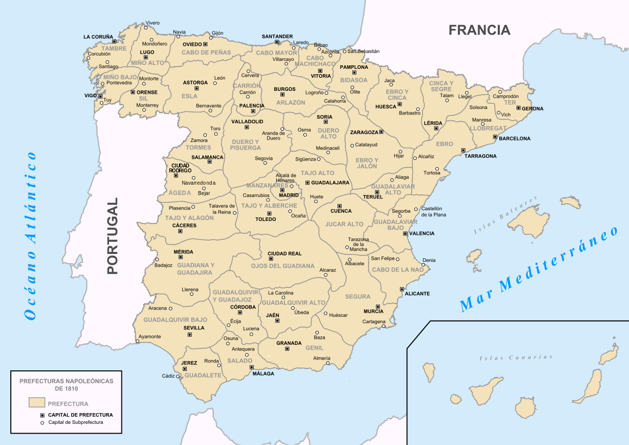 Mapa de españa