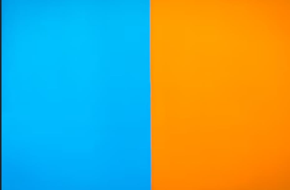 AZUL NARANJA