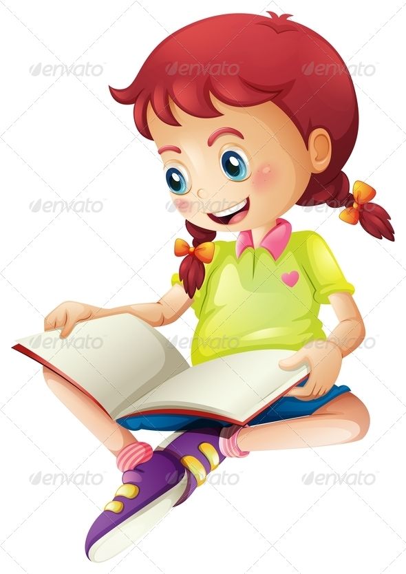 Niña leyendo