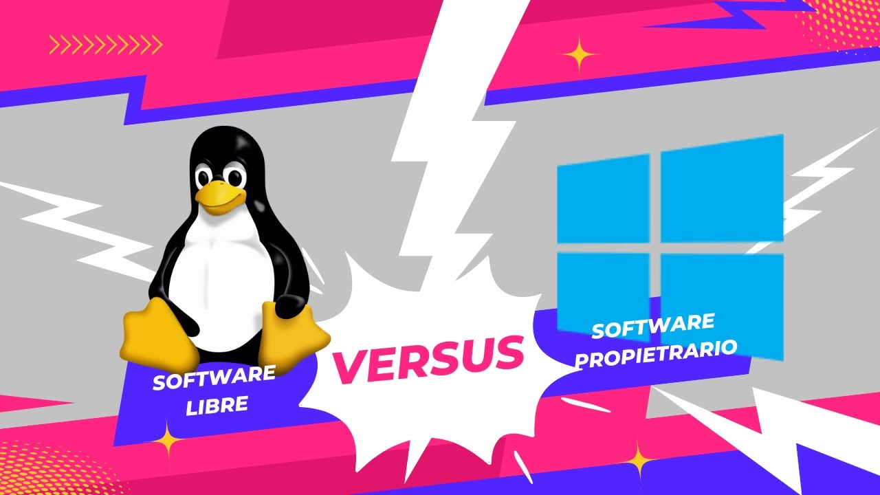 Software libre vs. software propietario