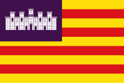 Islas Baleares; bandera;
