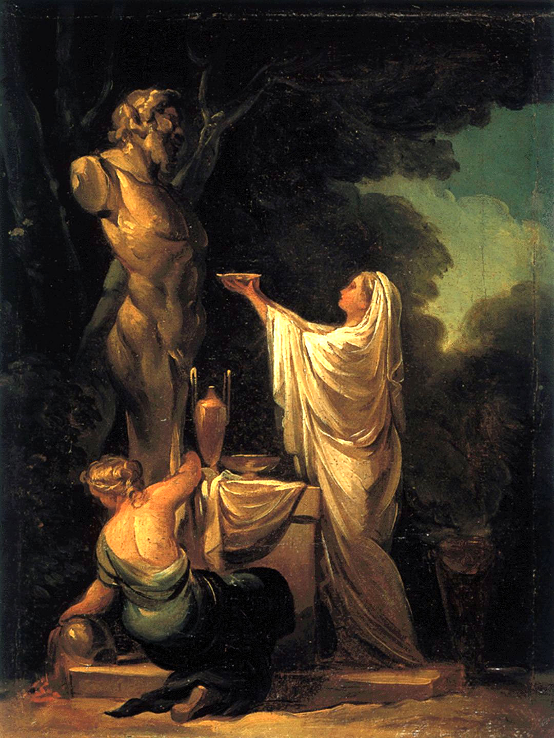 Goya Sacrifio a Pan