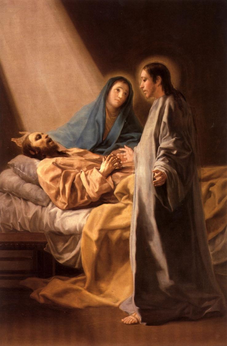 Goya La muerte de San José o el Tránsito de San José