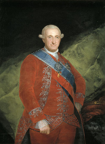 Goya Carlos IV de rojo