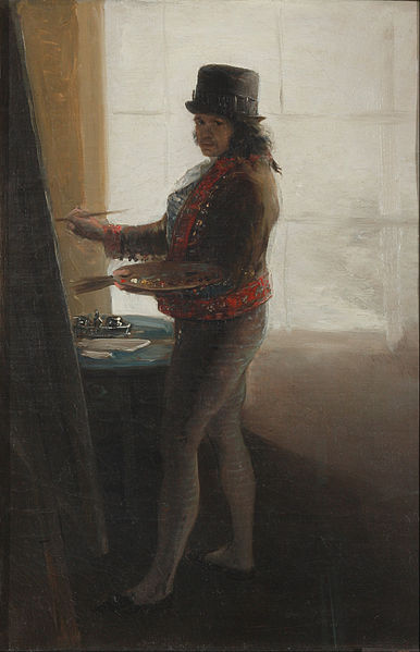 Goya Autorretrato en el taller
