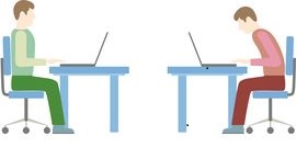 Sentarse correcto o incorrecto