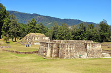 Templos 1 y 2. Iximché, Guatemala