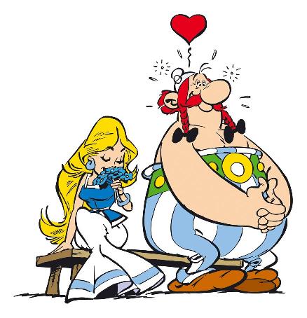 obelix enamorado