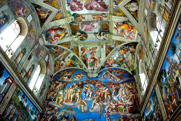 Techo capilla Sixtina