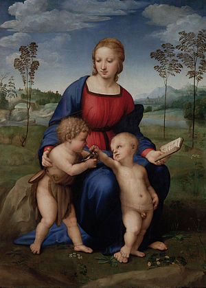 Madonna del cardellino. Rafael Sanzio