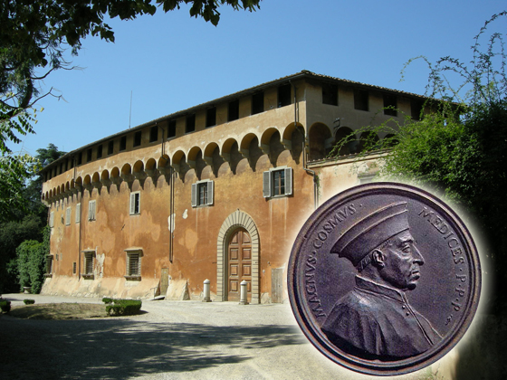 Academia Florentina. Villa de Careggi