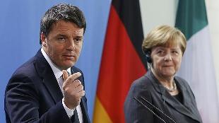Merkel, Renzi