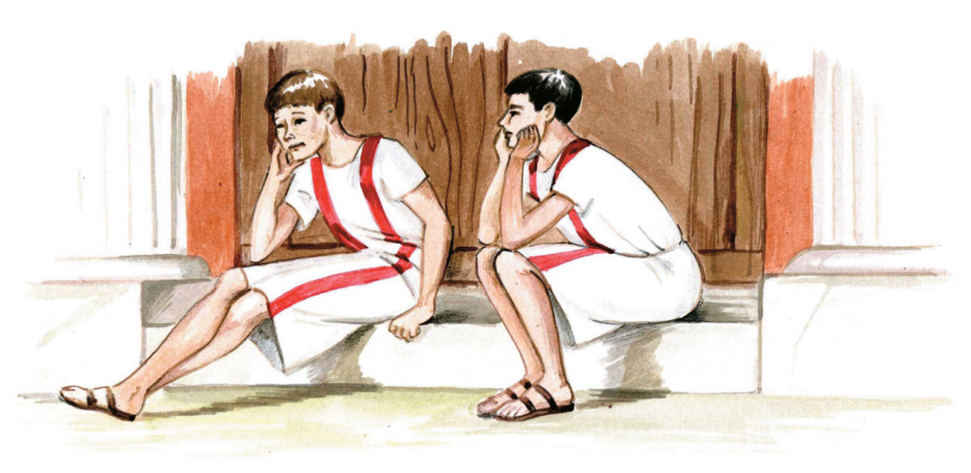marcus et quintus sedent