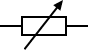 Resistencia Variable, Potenciómetro, Símbolo