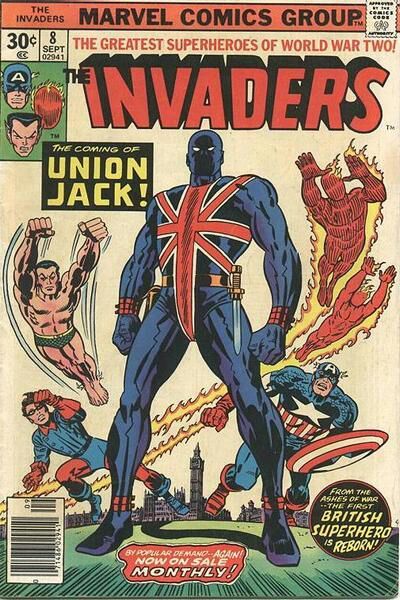 Union Jack superhero