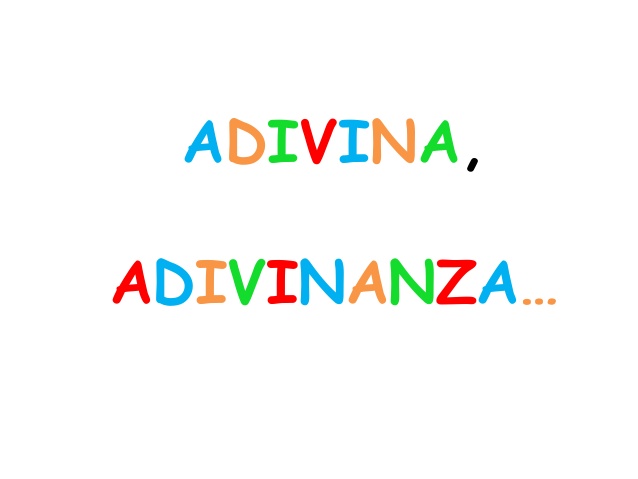 Adivina, adivinanza