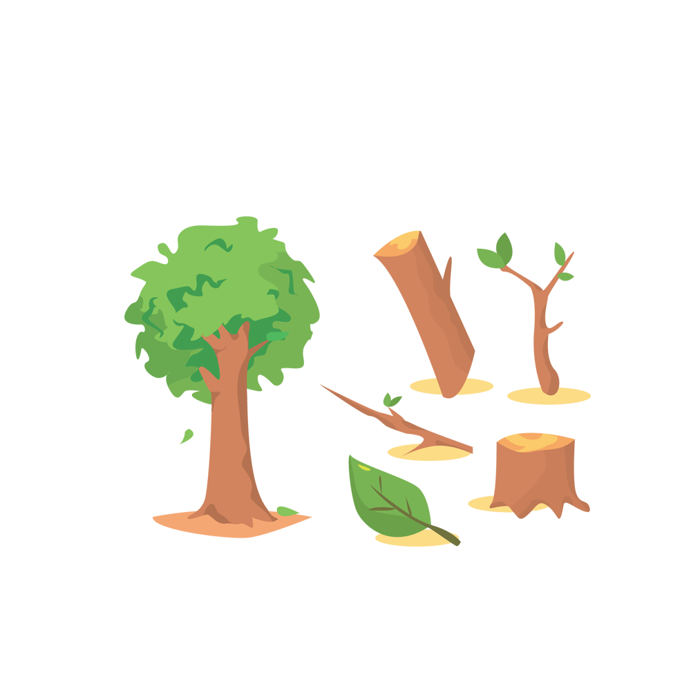 CUT DOWN TREES